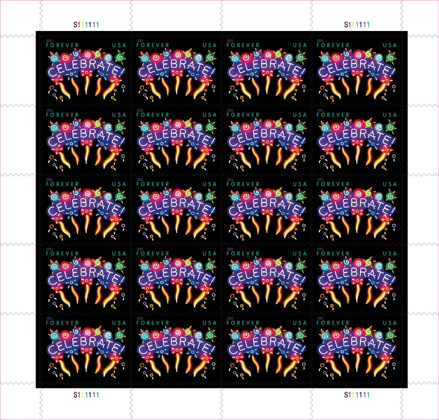 Celebrate Forever First Class Postage Stamps