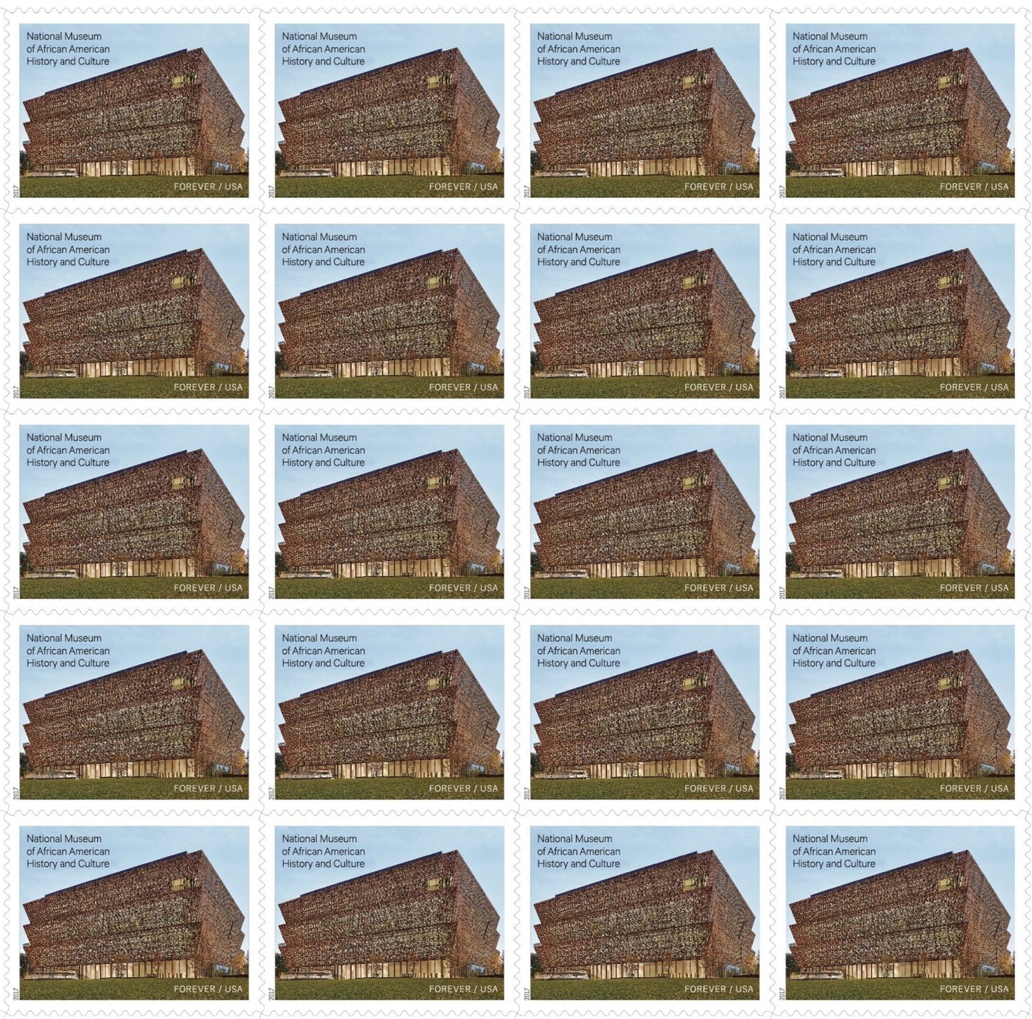 Celebrating African American History and Culture Forever Postage Stamps