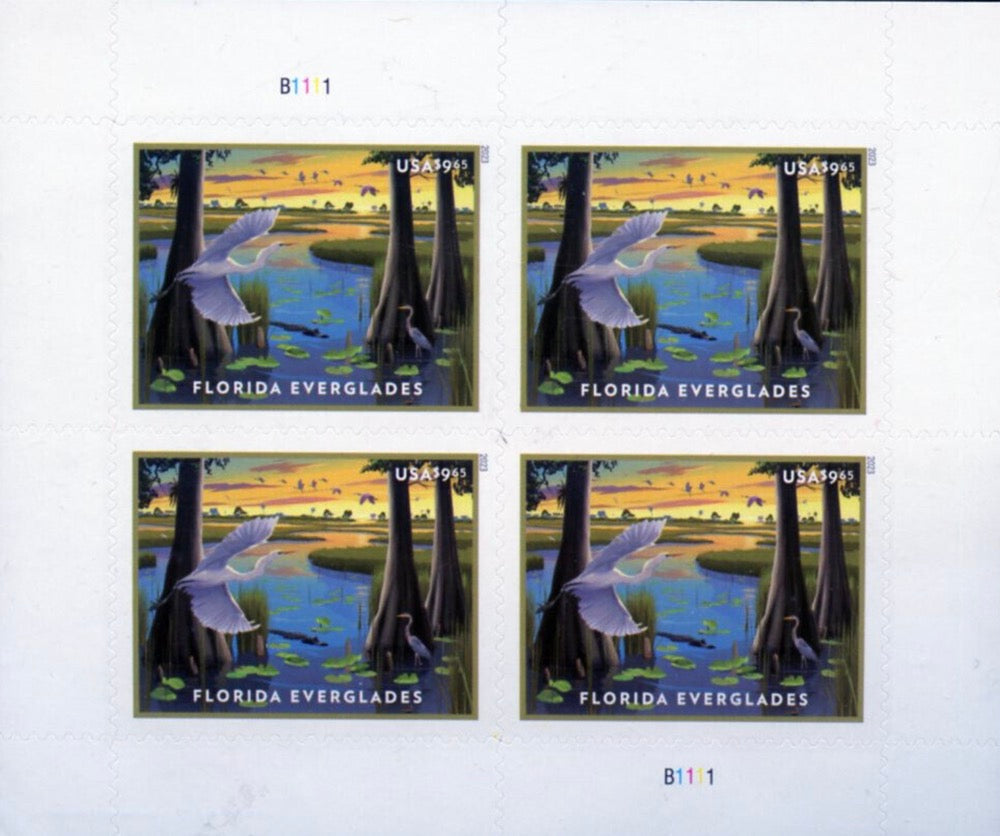 2023 Florida Everglades Priority Mail Postage Stamps